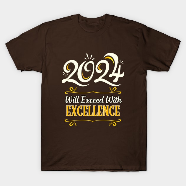 Exceeding Excellence: 2024 Design T-Shirt by DaShirtXpert